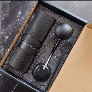 box showing grinder in it